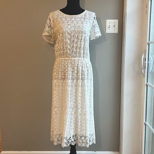 White Gibson Latimer Dress